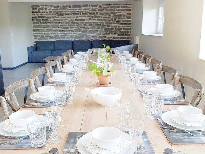 Location de vacances pour 17 personnes, avec balcon/terrasse et terrasse à Daverdisse - 2