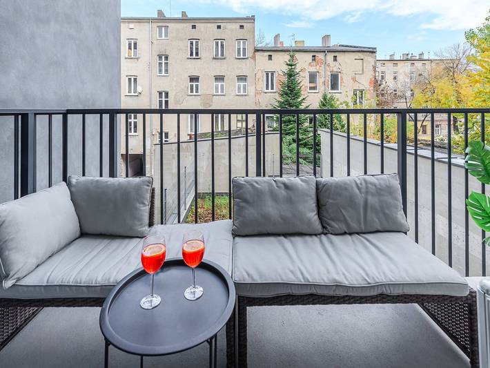 Cały apartament, Apartament Łódź City Retreat dla 8 osób z sauną in Łódź, Województwo łódzkie