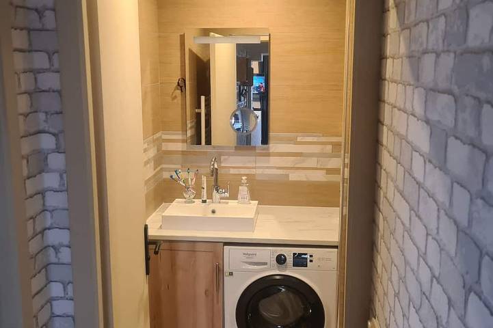 Ganze Wohnung, Le Panoramic - 180° sea view & port - Balcony - Elevator - Garage - Waterfront in Saint-Benoît-de-l'Aure, Bayeux und Umgebung