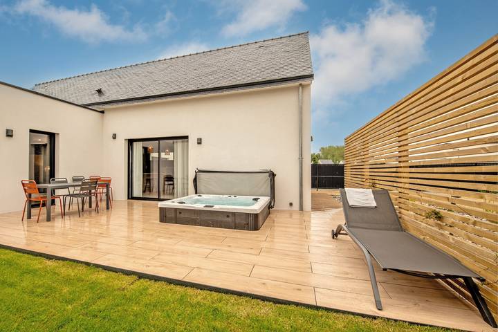 Maison de vacances pour 6 personnes, avec jardin ainsi que jacuzzi et terrasse - 1