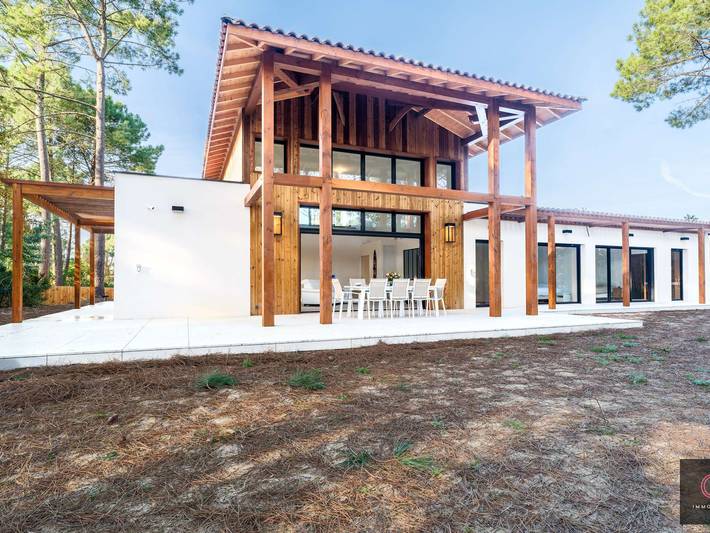 Villa pour 10 personnes, avec Terrasse et Jardin à Biscarrosse