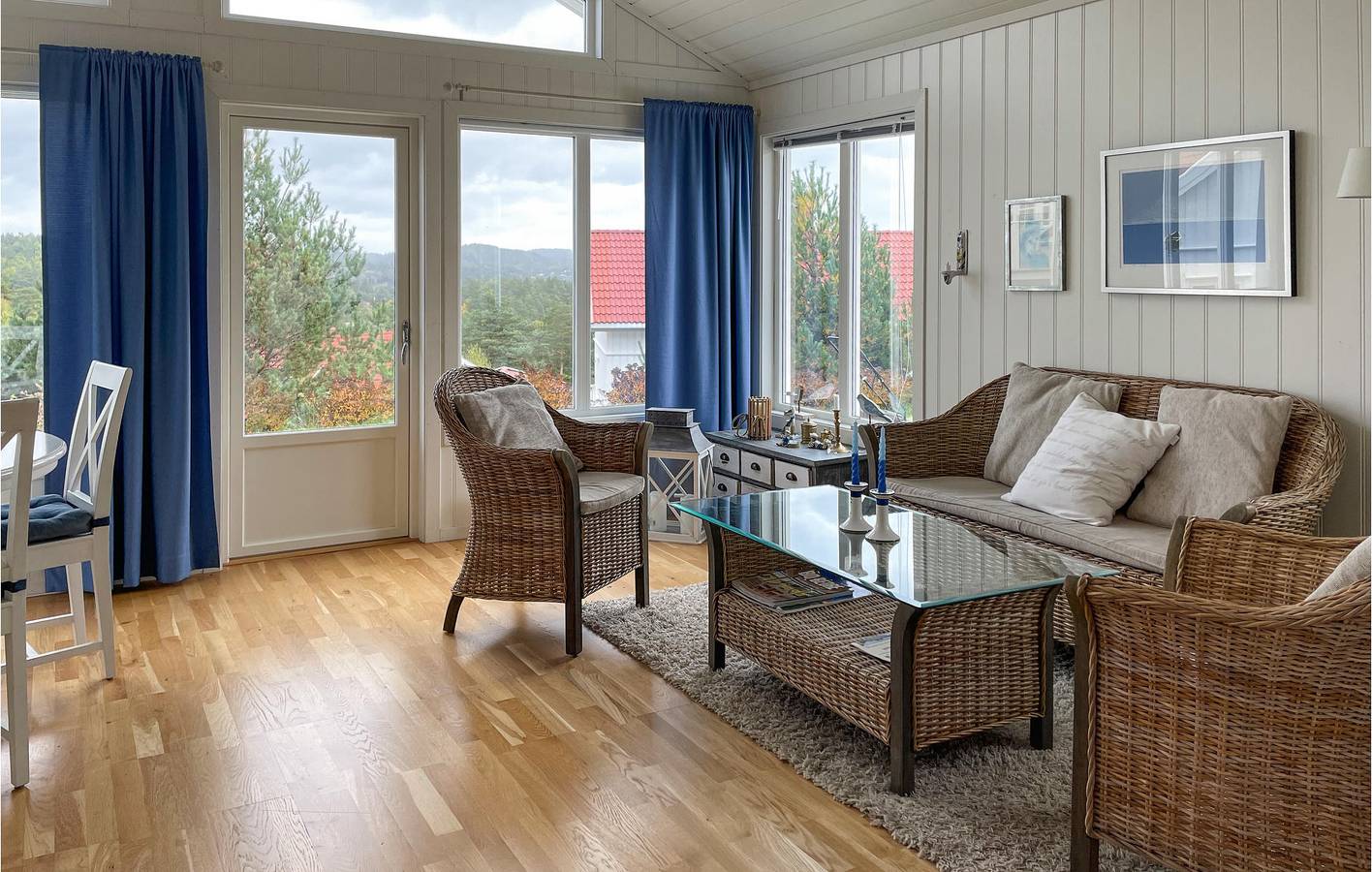 Ferienhaus für 6 Personen mit Terrasse in Tvedestrand