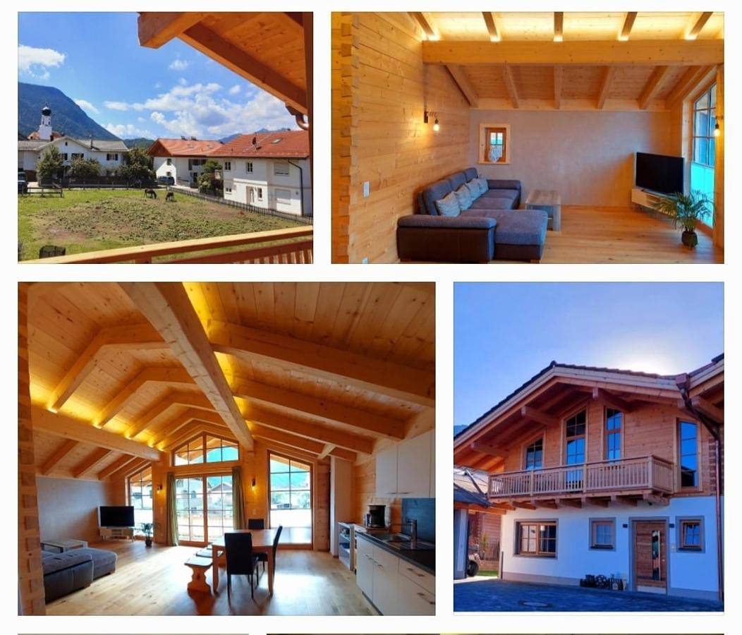 Cały apartament, Three-Bedroom Apartment in Ohlstadt, Das Blaue Land