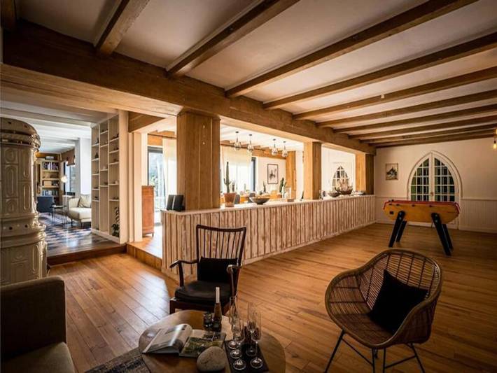 Location de vacances pour 13 personnes, avec jardin, adapté aux familles dans Port Blanc (Penvénan)