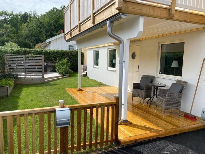 Ferienwohnung für 4 Personen, mit Terrasse und Garten in Hamburgsund