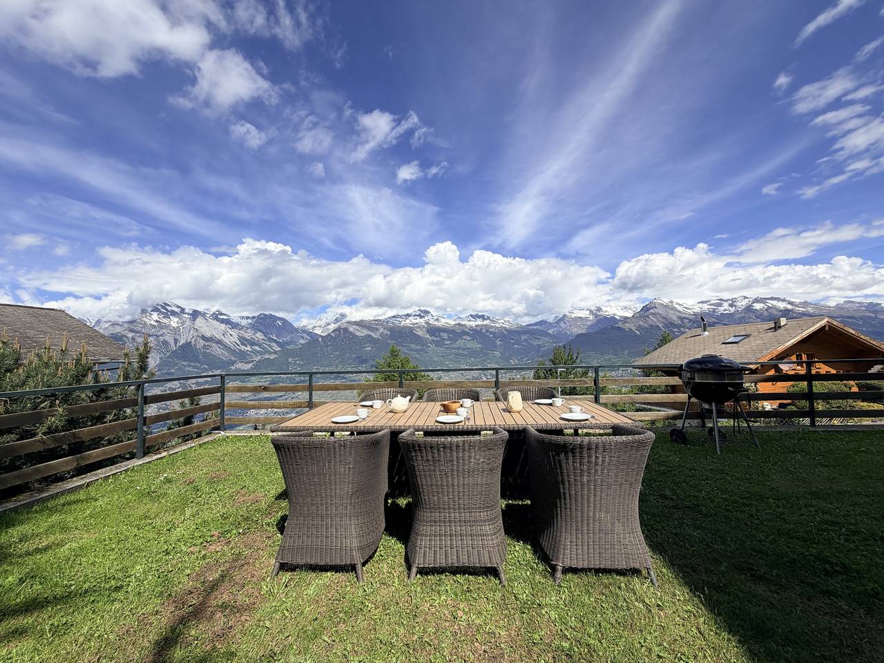 Mont Bijou Mountain & Quiet chalet 10 pers in Veysonnaz, Alpes del Valais