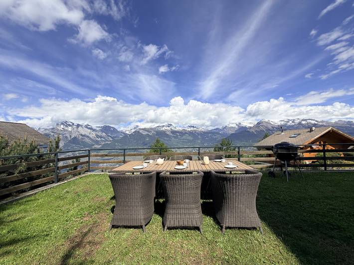 Mont Bijou Mountain & Quiet chalet 10 pers in Veysonnaz, Walliser Alpen