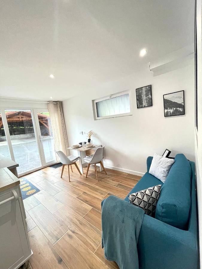 Appartement entier, Studio Apartment in Reignier-Ésery, Région de Saint-Julien-en-Genevois