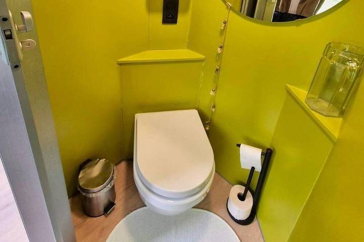 Luxuriöses Tiny House mit Sauna in Lierneux in Lierneux, Lüttich und Umgebung