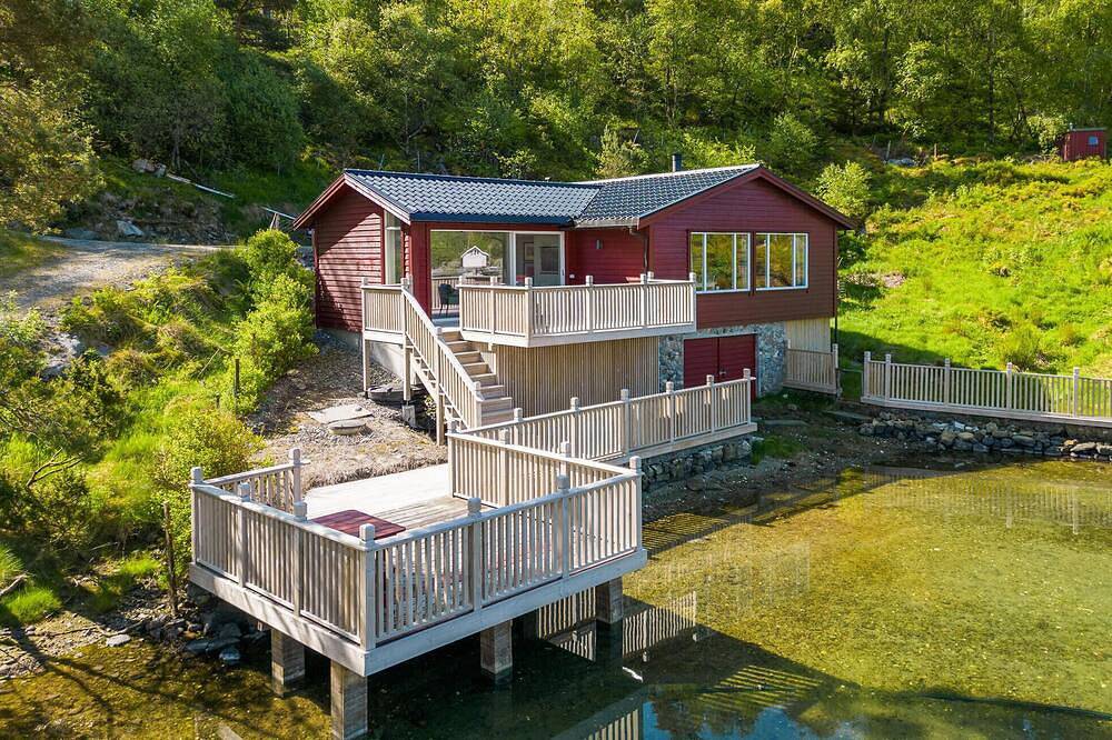 Tolles Haus mit 3 Schlafzimmern in Sveio in Sveio