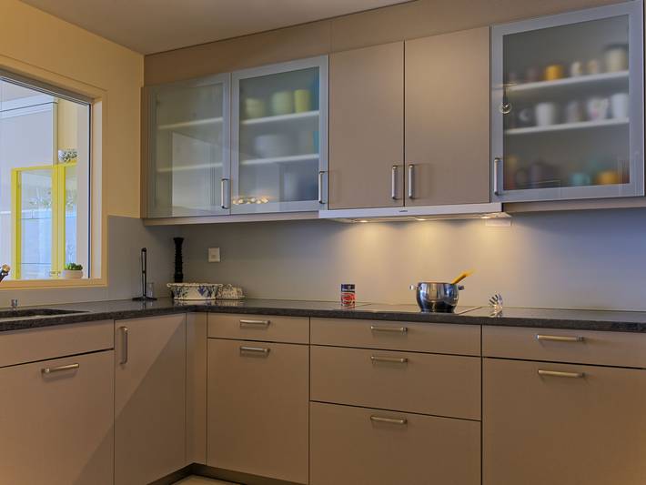 Ferienwohnung für 8 Personen, mit Garten und Ausblick sowie Seeblick und Sauna in Montreux - 4