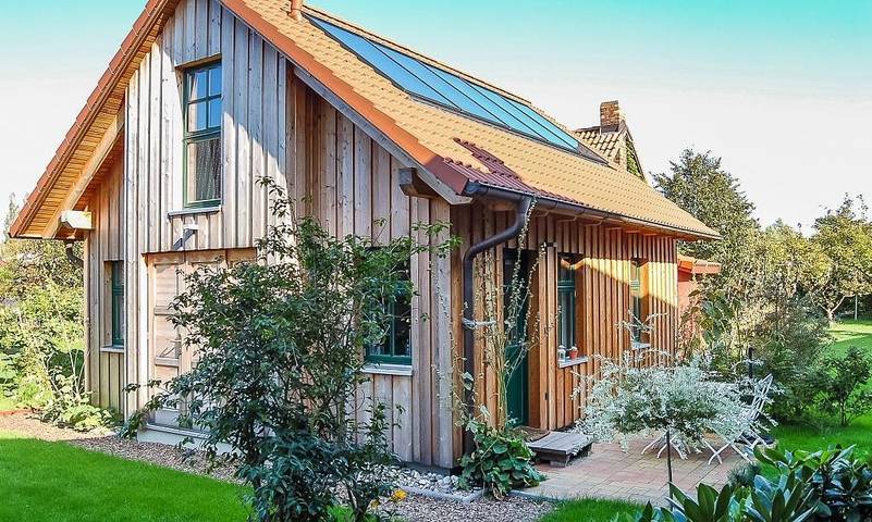 Ferienhaus für 3 Personen, mit Terrasse und Garten in Wustrow