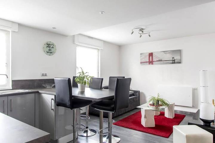 Gîte pour 4 personnes, avec Balcon à Brumath - 3