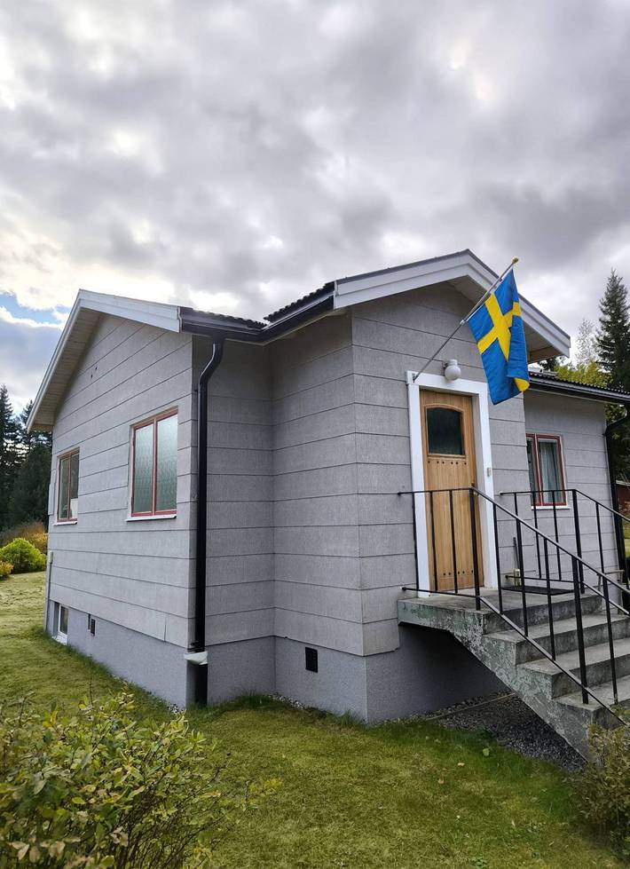 Hus för 4 Personer, med trädgård i Jämtland