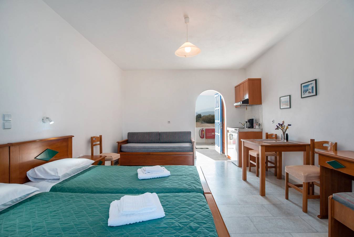 Entire apartment, Apartment 'Studio 6' with Sea View, Wi-Fi and Air Conditioning in Cyclades