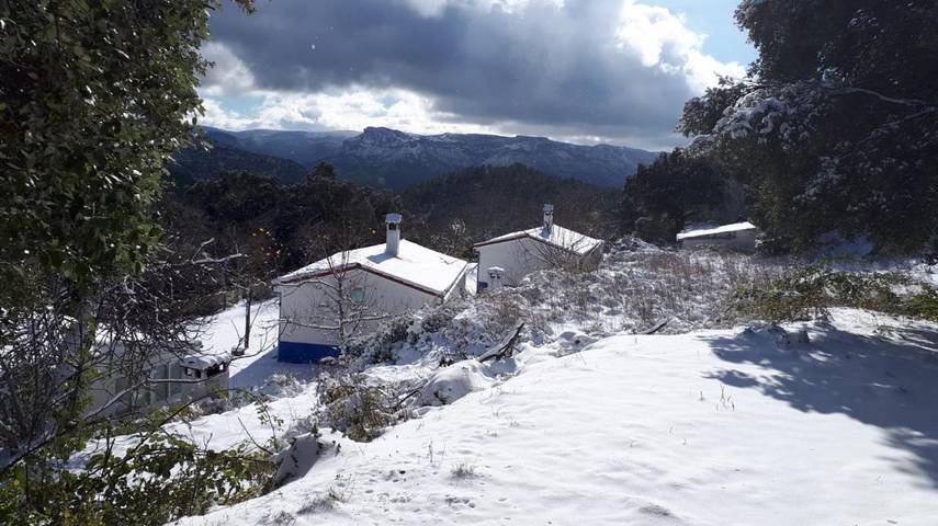 Casa rural para 6 personas, con piscina y vistas además de terraza y jardín, Se admiten mascotas en Yeste - 2