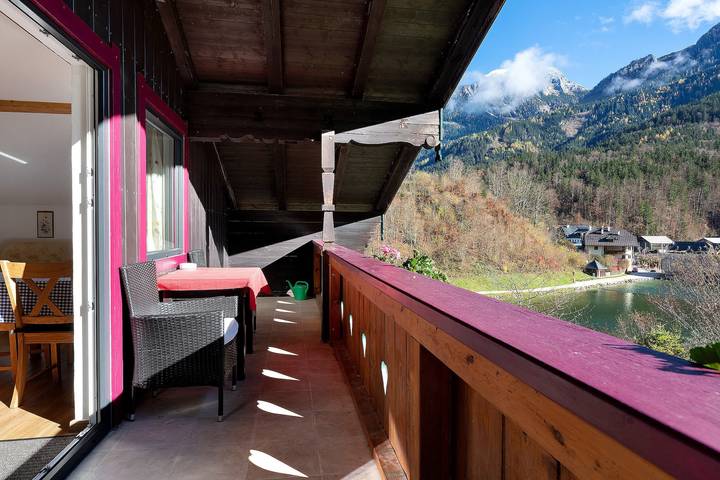 Ferienwohnung für 3 Personen, mit Garten und Seeblick am Königssee