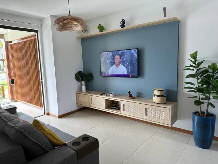 Casas e apartamentos de temporada para 5 pessoas, com jardim e jacuzzi e ainda piscina em Barra de Pojuca