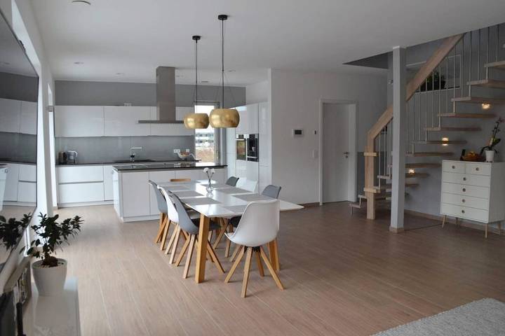 Ferienhaus für 6 Personen, mit Terrasse und Garten sowie Ausblick in Hannover