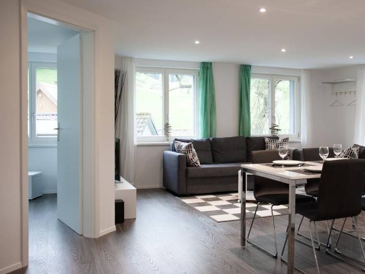 Ferienwohnung für 4 Personen, mit Terrasse und Garten in Ebnat-Kappel