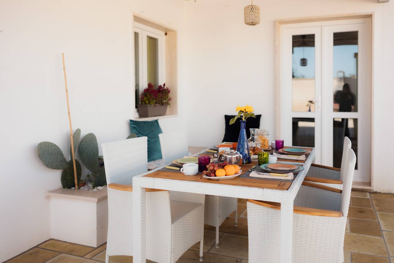 Ganze Wohnung, Apartment 'Scorci di Mare Adriatico' für 5 mit Garten & Wlan – Haustiere erlaubt in Torre Squillace, Golf von Tarent
