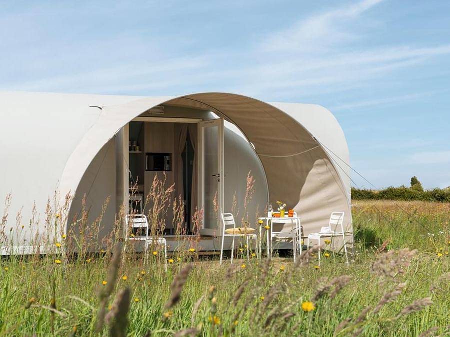 Camping le Pont de Mazerat - Insolite 4 personnes - Coco Sweet: insolite et confortable in Tamniès, Périgord Noir