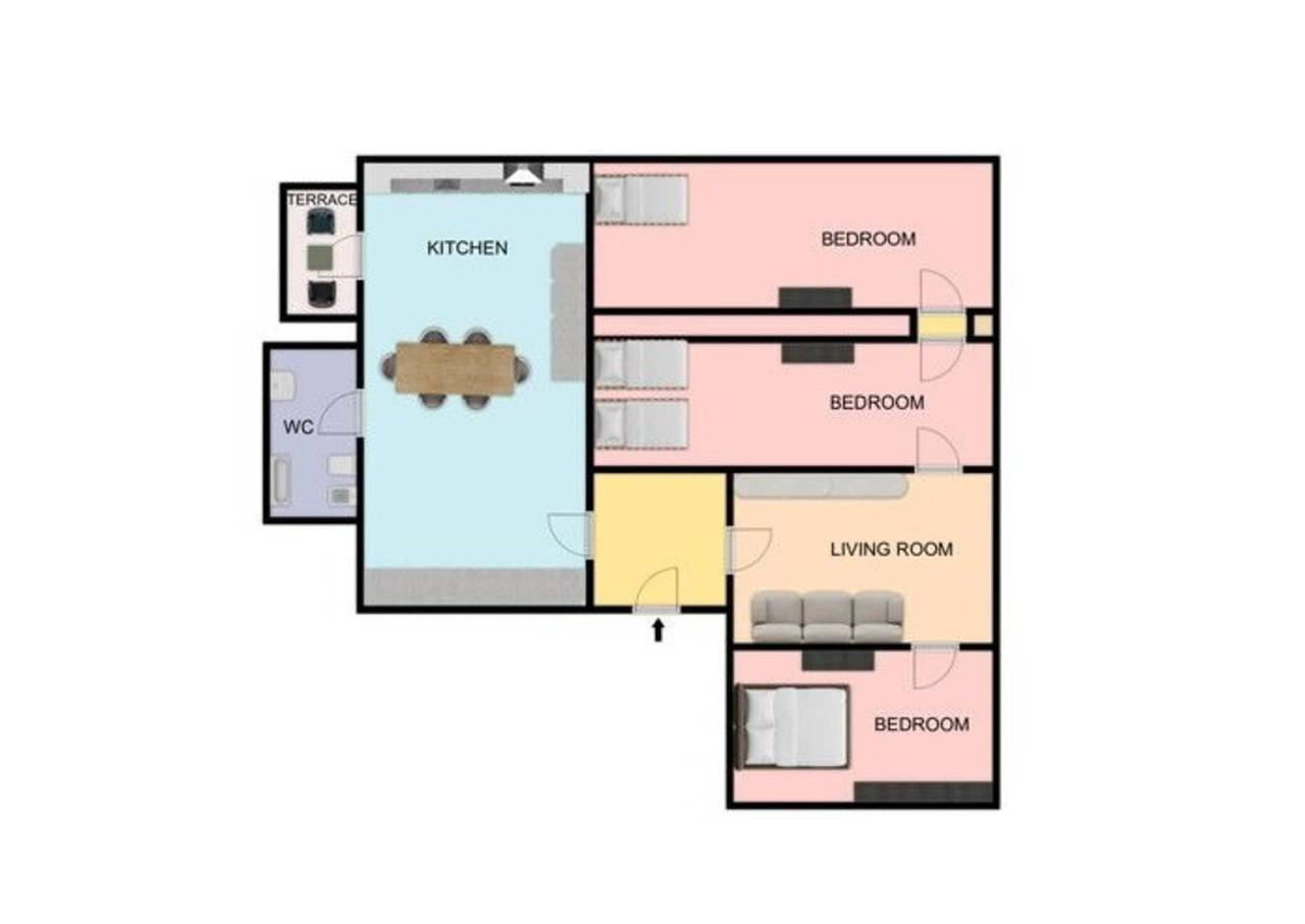 Ganze Wohnung, Falleroni Apartment in Recanati, Adriaküste Marken