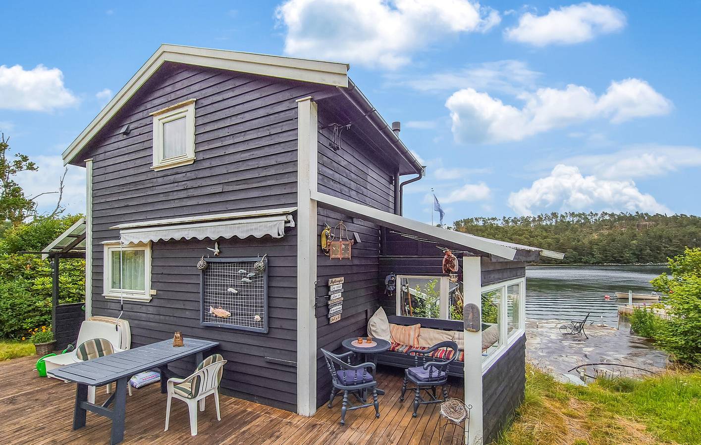Ferienhaus für 8 Personen mit Terrasse in Sveio