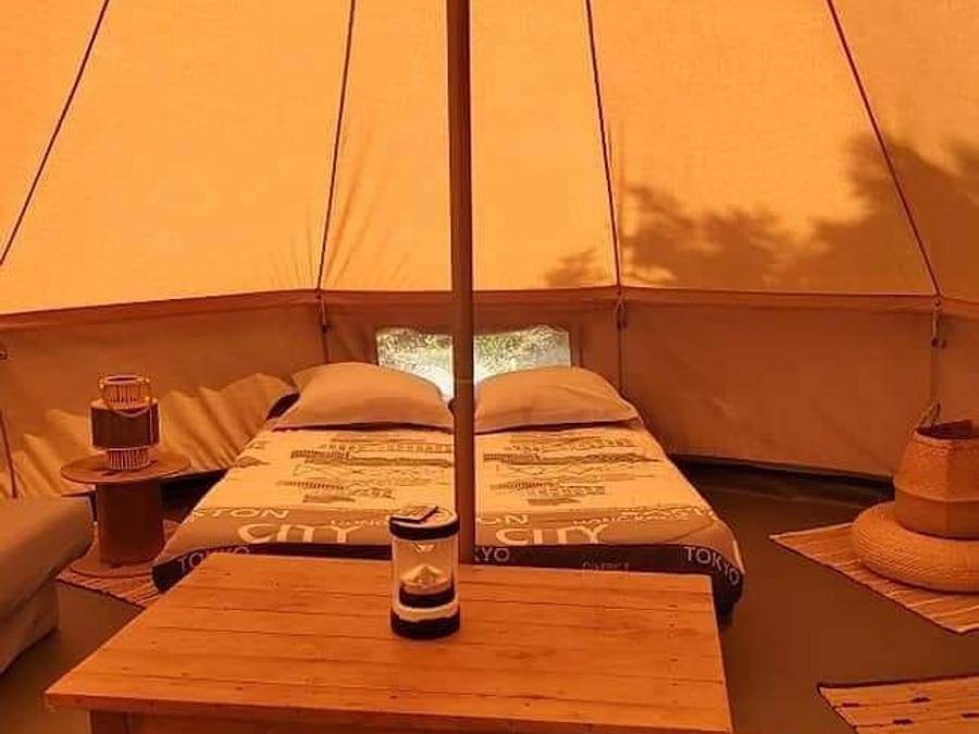 Camping Les Tilleuls - Tente 2 personnes - Tente Inuit in Gèdre, Parc national des Pyrénées