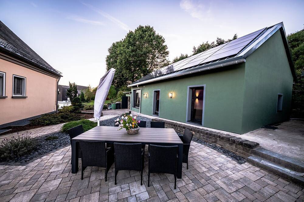 Eifellodge am roten Sandberg in Prüm, Naturpark Hohes Venn-Eifel