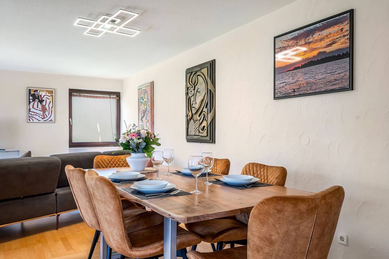 Ganze Wohnung, Ferienwohnung Aussichtsreich - großzügig mit Terrasse und Aussenkamin in Lindau, Bayerisch Schwaben