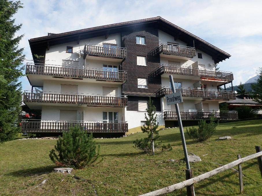 Appartement entier, Appartement de vacances pour 3 personnes avec balcon in Vaz/Obervaz, Chaîne de Plessur