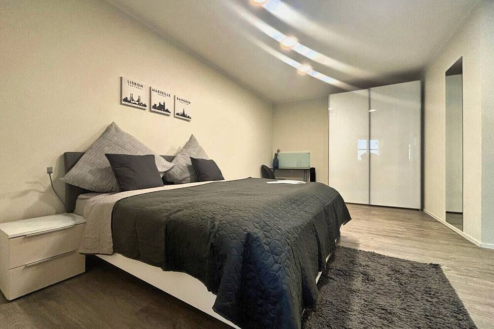 Havenu Hotel Quartier 8 - Doppelzimmer Deluxe in Germersheim, Rheinebene