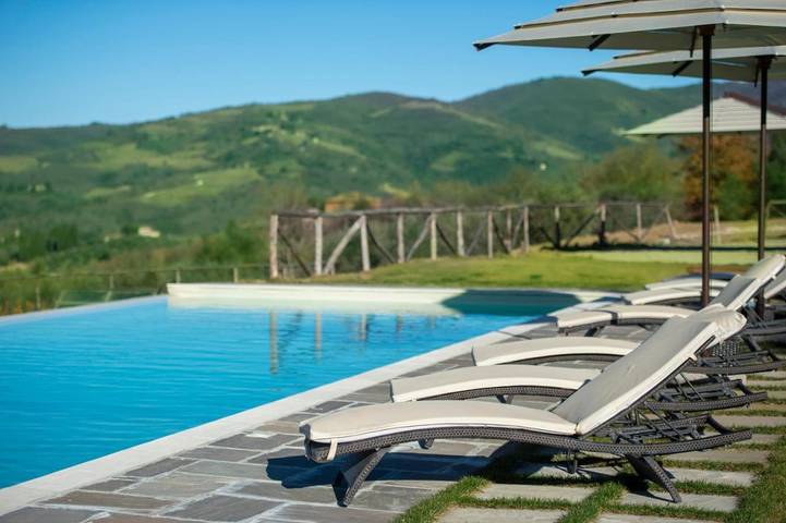 Maison d’hôte pour 2 personnes, avec vue et sauna ainsi que piscine et jardin à Greve In Chianti - 3