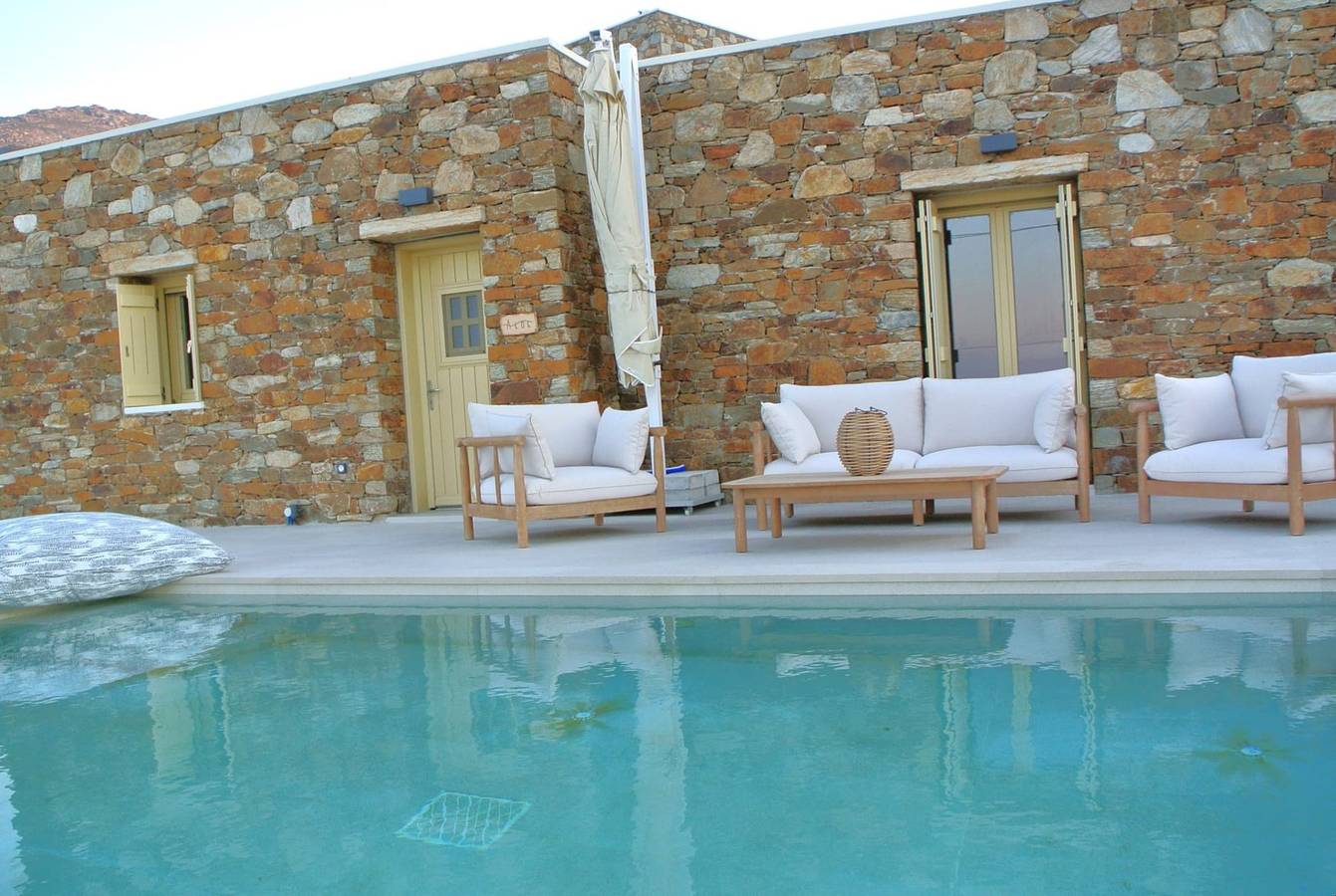 Superb Ios Villa | Villa Kyma | 1 Bedroom | Breathtaking Sea Views | Private Outdoor Pool | Private Furnished Terrace | Outdoor Dining Area | Private Garden | Prime Location in Ios