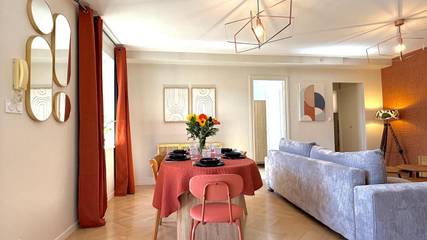 Gîte pour 6 personnes, avec terrasse à Belleville