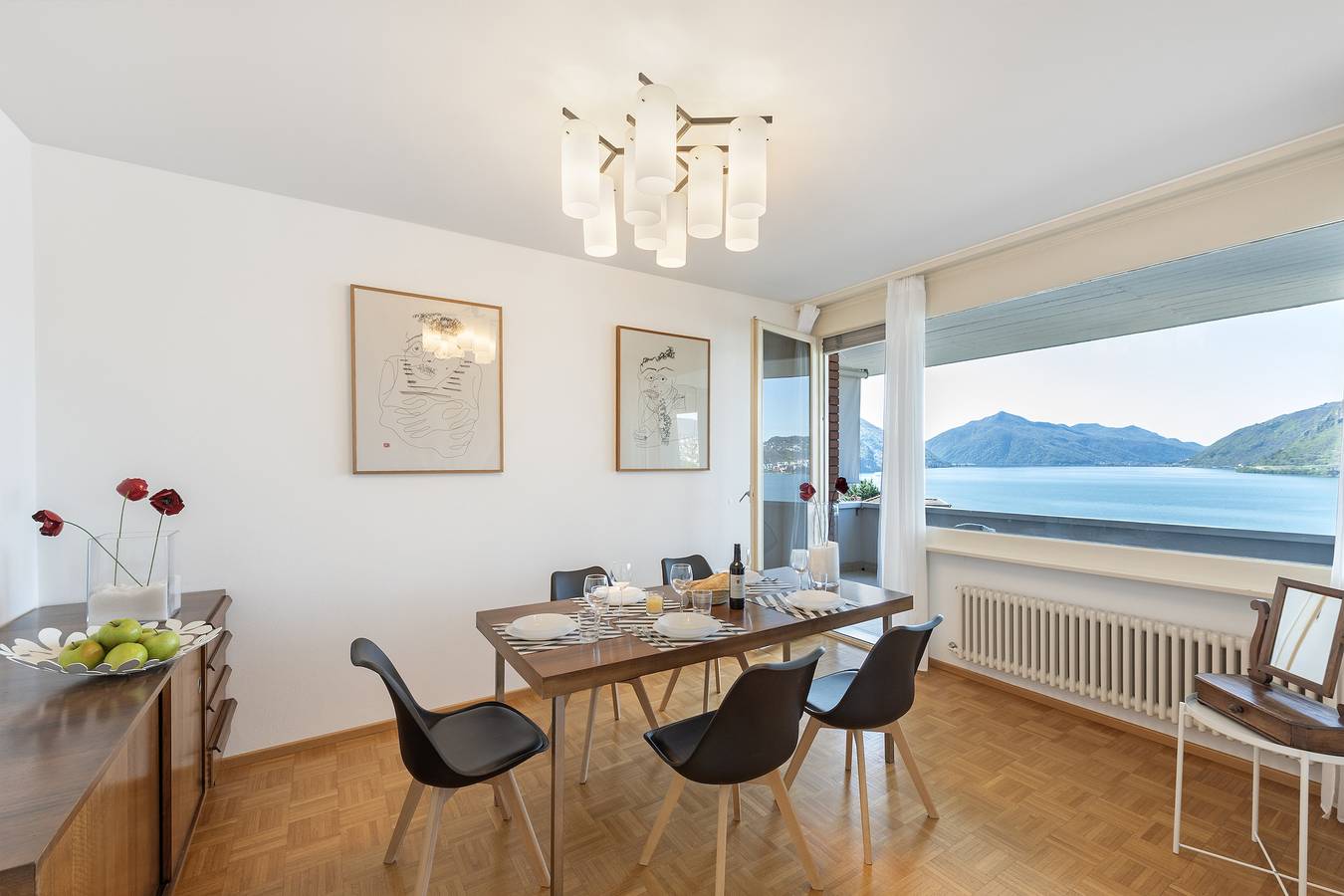 Appartement entier, Casa Serenella Splendid Lake view in Lugano, Lac de Lugano
