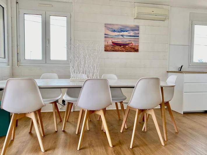 Chalet pour 10 personnes, avec jardin et vue à Gruissan Plage - 2