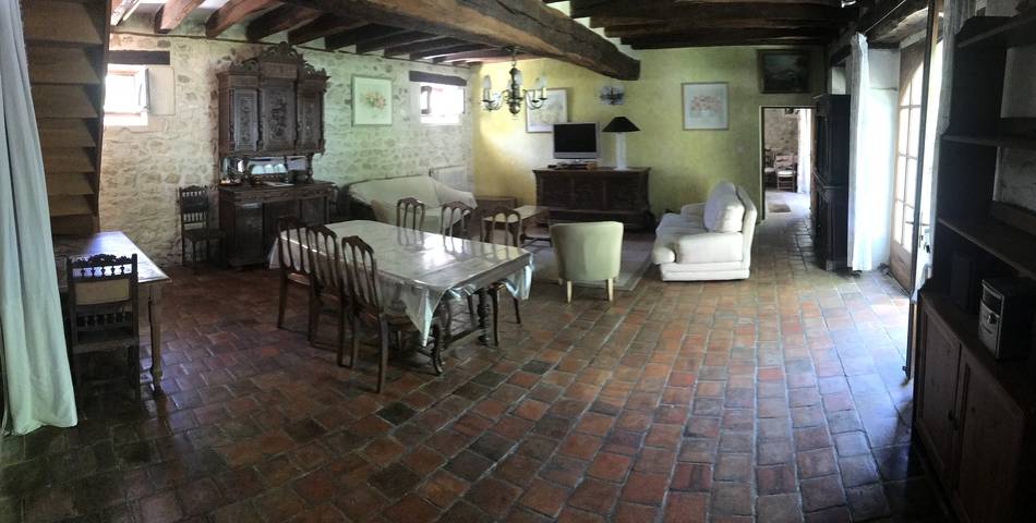Maison de vacances pour 12 personnes, avec vue et jardin en Indre-et-Loire - 4