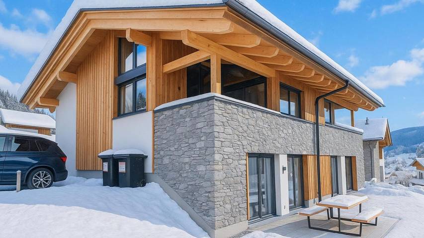 Chalet für 6 Personen, mit Garten und Balkon sowie Sauna in St. Lambrecht