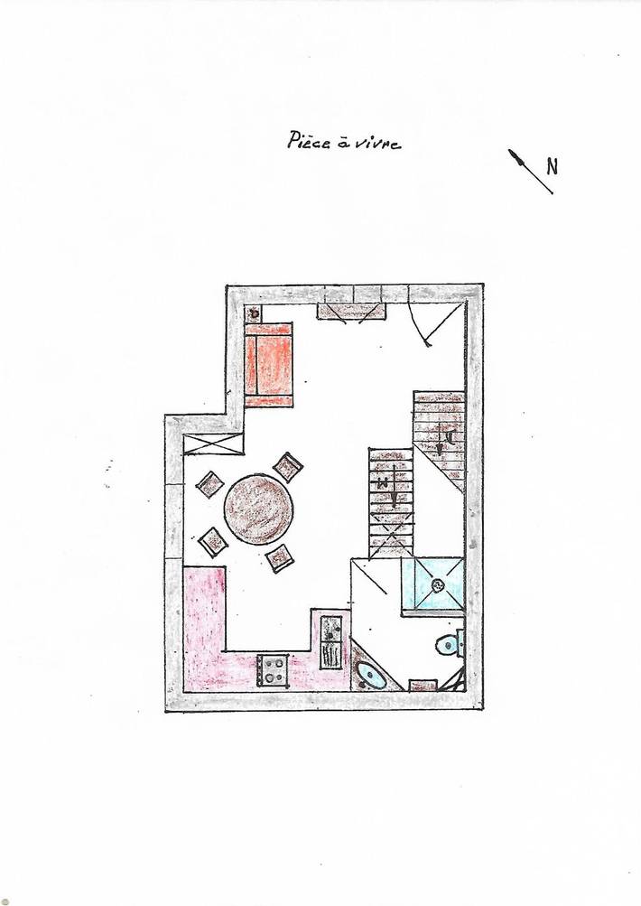 Chalet pour 4 personnes, avec terrasse, adapté aux familles dans Hautes-Alpe - 2