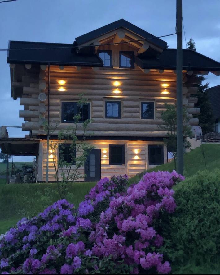 Hütte für 2 Personen, mit Balkon und Balkon/Terrasse sowie Terrasse und Garten in Nordrhein-Westfalen