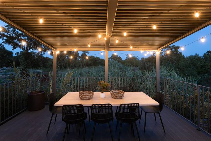 Villa für 8 Personen, mit Ausblick und Pool sowie Garten und Sauna in Poreč - 4
