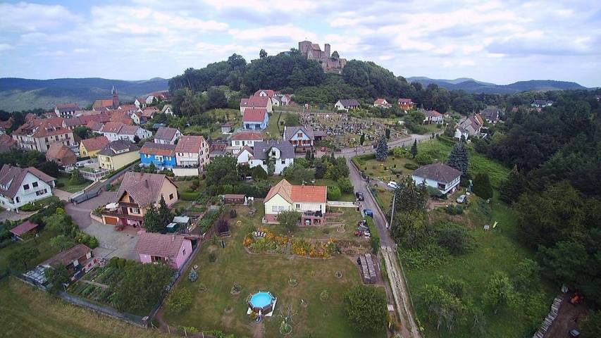 Gîte pour 2 personnes, avec Terrasse et Piscine à Lichtenberg - 2
