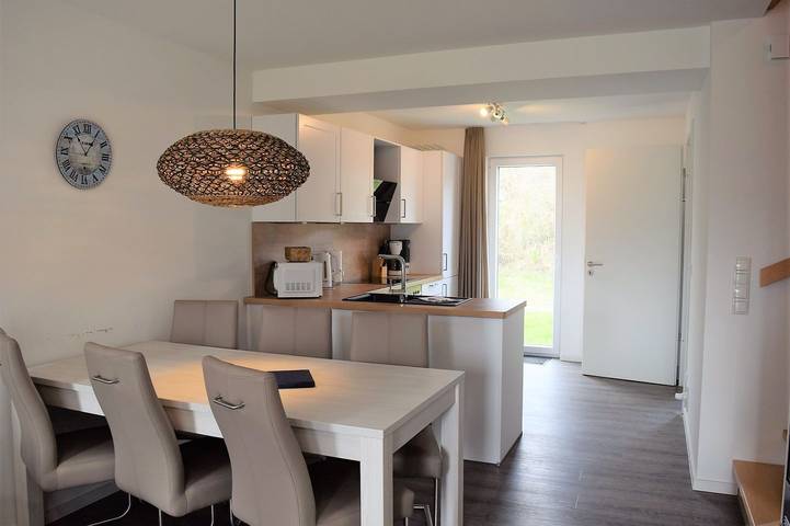 Ferienhaus mit Meerblick für 6 Personen, mit Terrasse und Sauna, mit Haustier in Schillig