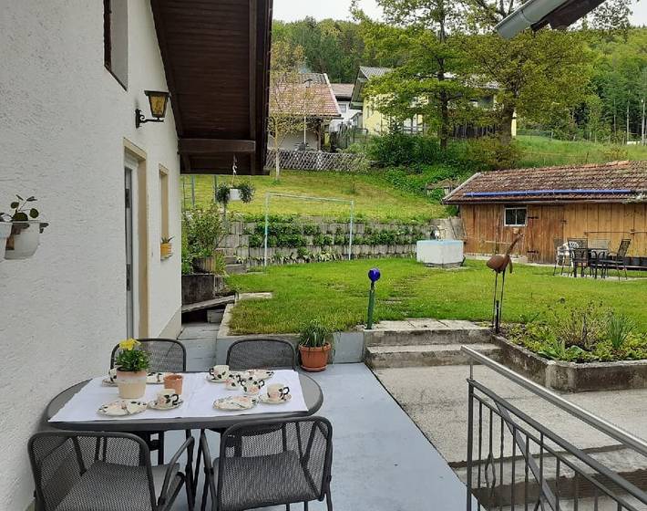 Ferienwohnung für 4 Personen, mit Balkon und Balkon/Terrasse sowie Terrasse und Garten in Dreiländereck (D-A-CZ) - 4