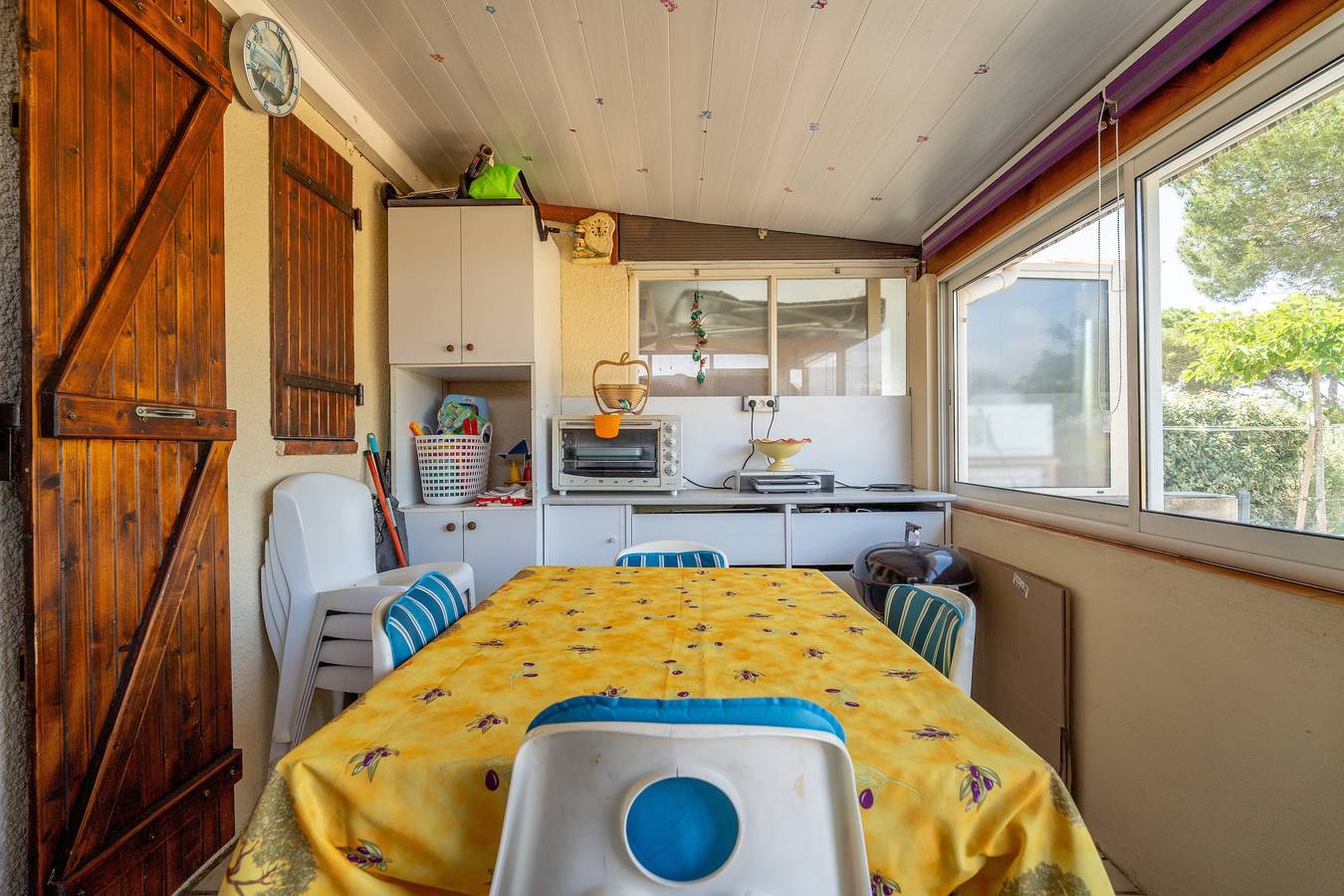 Maison de vacances 'Les Eaux Vives 1' avec vue sur la mer, piscine partagée et terrasse privée in Saint Pierre la Mer, Fleury