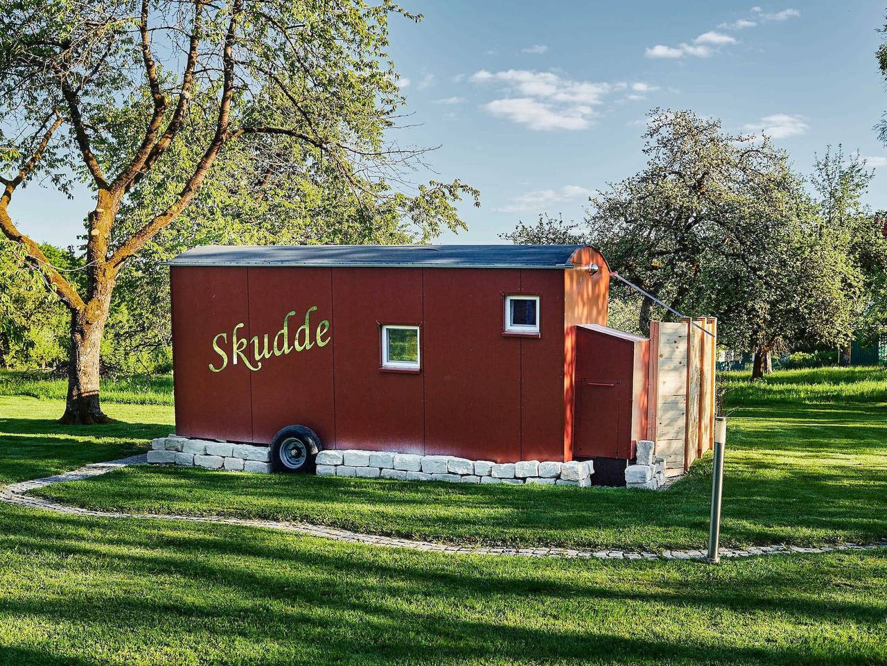 Ganze Ferienwohnung, Schäferwagen Skudde - Handwerkerhof Fränkische Schweiz - Schäferwagen Skudde in Gräfenberg, Frankenalb