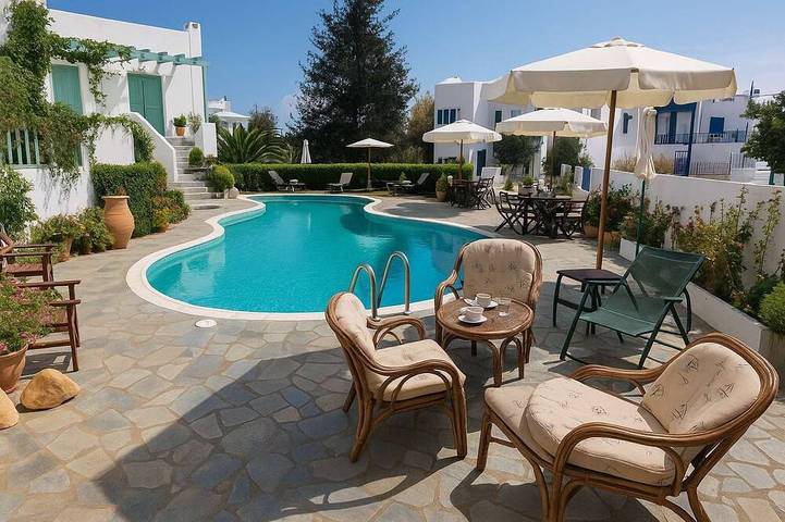 Ferienwohnung für 5 Personen, mit Garten und Pool sowie Balkon - 1