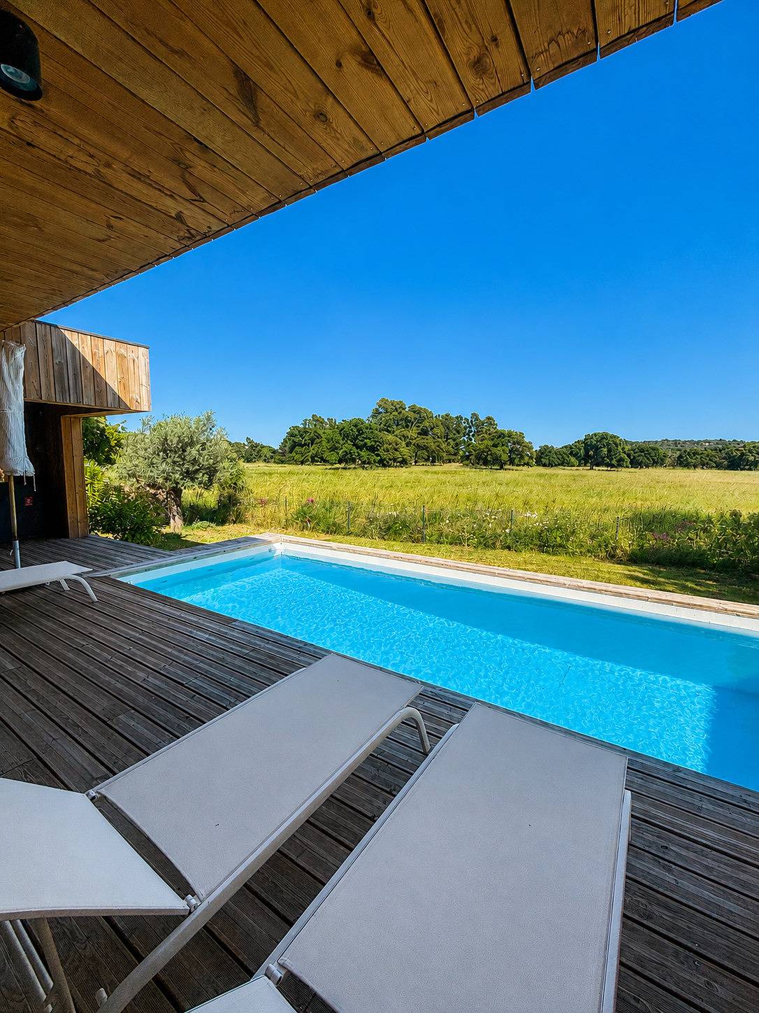 Villa Isula Bella 8 personnes in Cala Rossa, Lecci